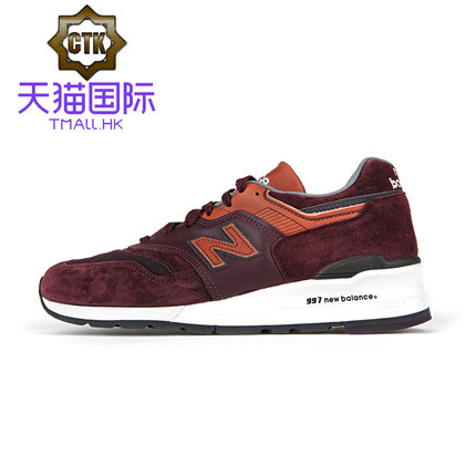 New Balance 997  NB美产潮流休闲运动男跑鞋总统跑鞋 M997DSLR New Balance 997  NB美产潮流休闲运动男跑鞋总统跑鞋 M997DSLR