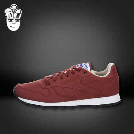 Reebok Classic Leather 锐步 复古男鞋 跑步鞋 时尚休闲鞋