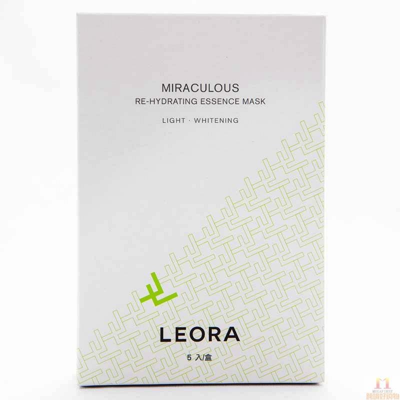 LEORA 黎欧那 肌活保湿唤白面膜 27ml*5片/盒