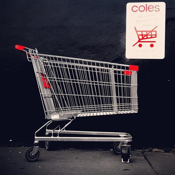 Photo taken at Coles by Lee A. on 1/26/2013-澳大利亚维多利亚州墨尔本克雷蒙天鹅街194-196 Photo taken at Coles by Lee A. on 1/26/2013