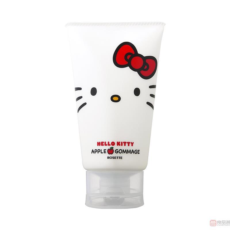 日本诗留美屋凯蒂猫洗面奶洁面乳苹果磨砂洗面乳Hello Kitty 120g