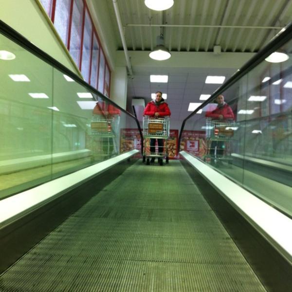 Photo taken at Kaufland by Marco T. on 12/16/2011