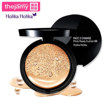 韩国正品直邮 holika holika气垫BB霜20g 遮瑕保湿滋润提亮持久