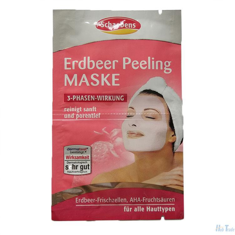 德国 Schaebens 雪本诗草莓清洁美白保湿面膜 6ml*2(有香味)