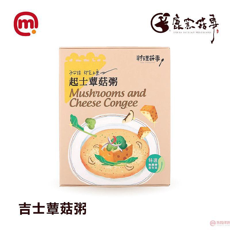 中国台湾进口吉士蕈菇粥-鹿窑菇事 吉士蕈菇粥-30g*4入