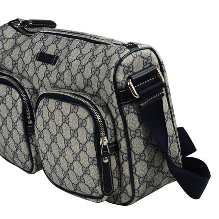 Gucci/古驰 男女中性真皮滚边单肩包246881-FP48N-4075