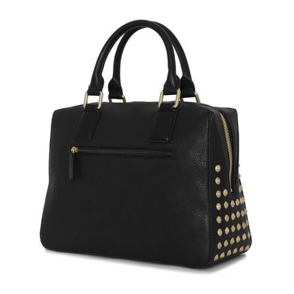 Brhas Pati 韩国时尚潮流柳钉手链配饰单肩手提女包 BP1W3F1A3 Brhas Pati 韩国时尚潮流柳钉手链配饰单肩手提女包 BP1W3F1A3