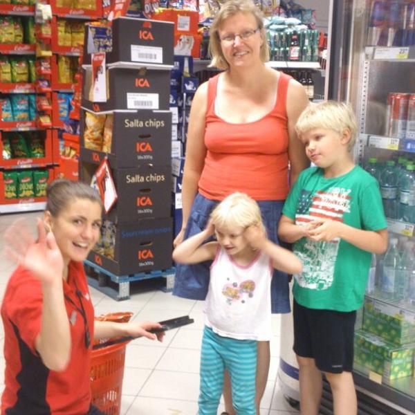 Photo taken at ICA Supermarket by Kent L. on 7/4/2013