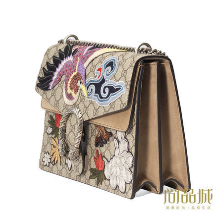 正品直邮Gucci古奇2016新款女包花草刺绣单肩包403348KWZRN9904 正品直邮Gucci古奇2016新款女包花草刺绣单肩包403348KWZRN9904