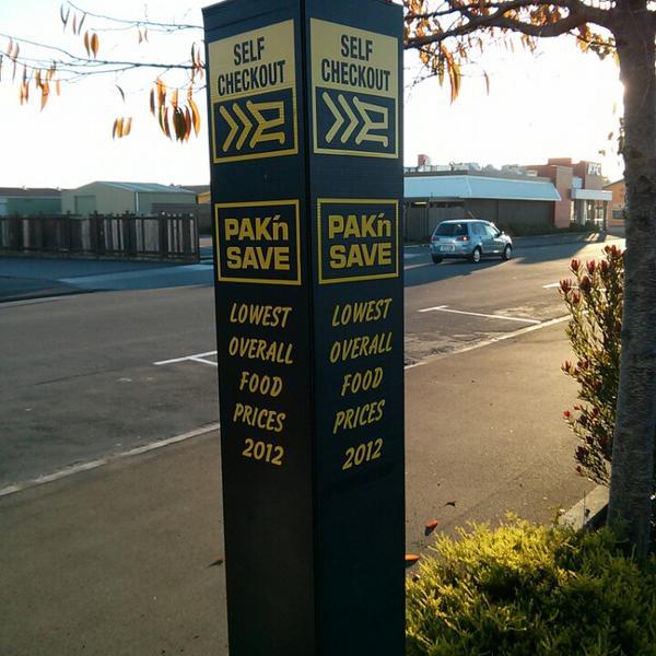 Photo taken at PAK'nSAVE by Todd M. on 5/12/2013