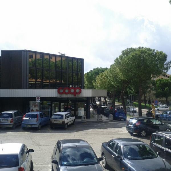 Photo taken at Coop Cortonese by Dani D. on 3/9/2013