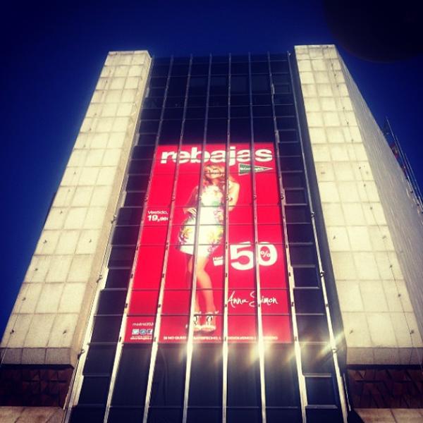 Photo taken at El Corte Inglés by David C. on 7/24/2013