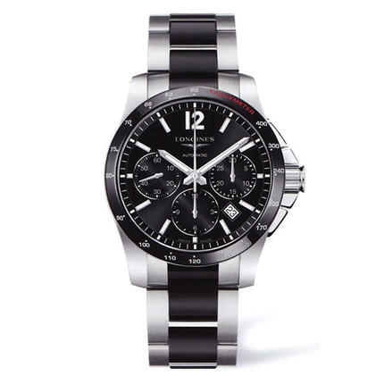 瑞士手表 浪琴Longines康卡斯系列手表男表机械表 L2.744.4.56.7