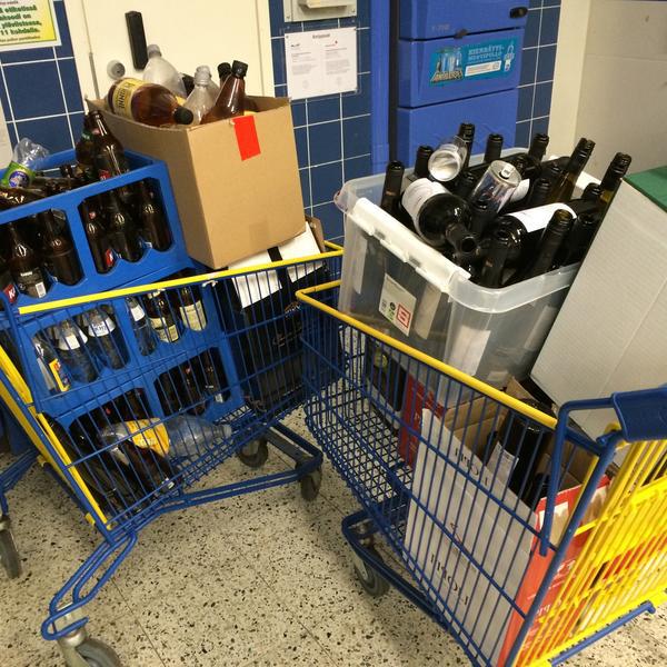 Photo taken at S-market by Annina H. on 2/25/2015-西南芬兰区纳坦利口风大道12 Photo taken at S-market by Annina H. on 2/25/2015