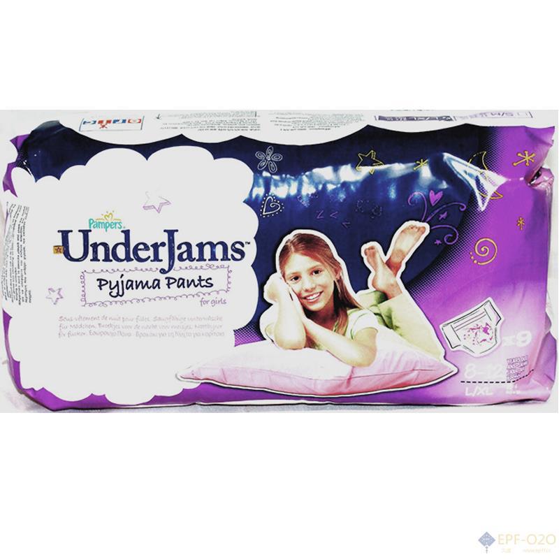 Pampers帮宝适 儿童纸尿裤 女孩 8-12 L/XL 9片/包 Pampers帮宝适 儿童纸尿裤 女孩 8-12 L/XL 9片/包