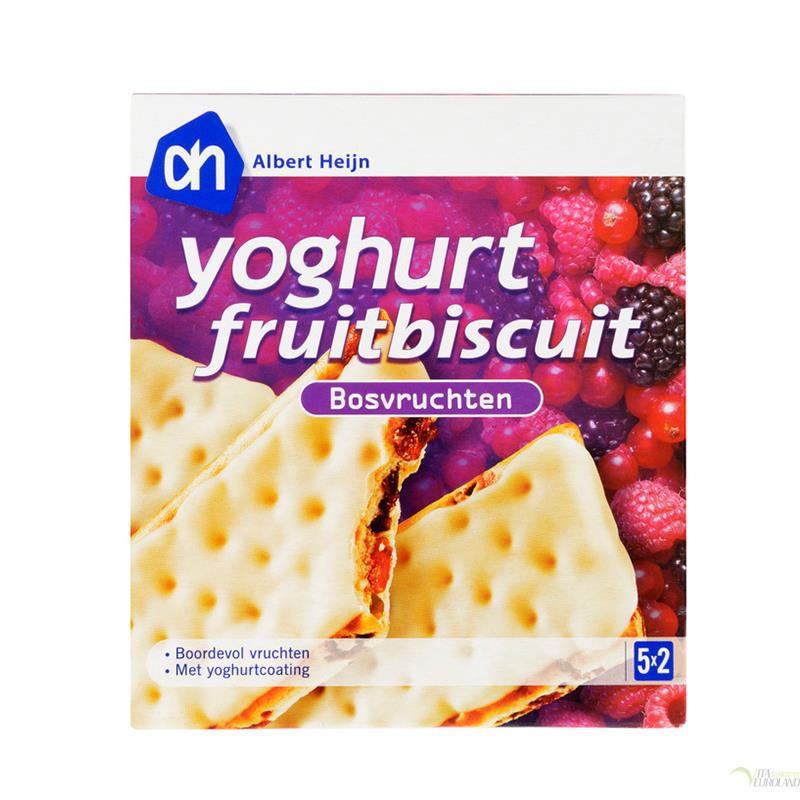荷兰AH超市专供蔓越莓桑椹酸奶夹心饼干182g 荷兰AH超市专供蔓越莓桑椹酸奶夹心饼干182g