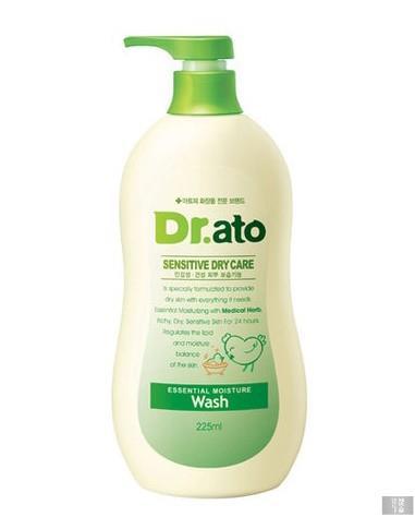 【韩贵人】保宁 DR.ATO 宝宝婴儿保湿滋润沐浴露 350ML