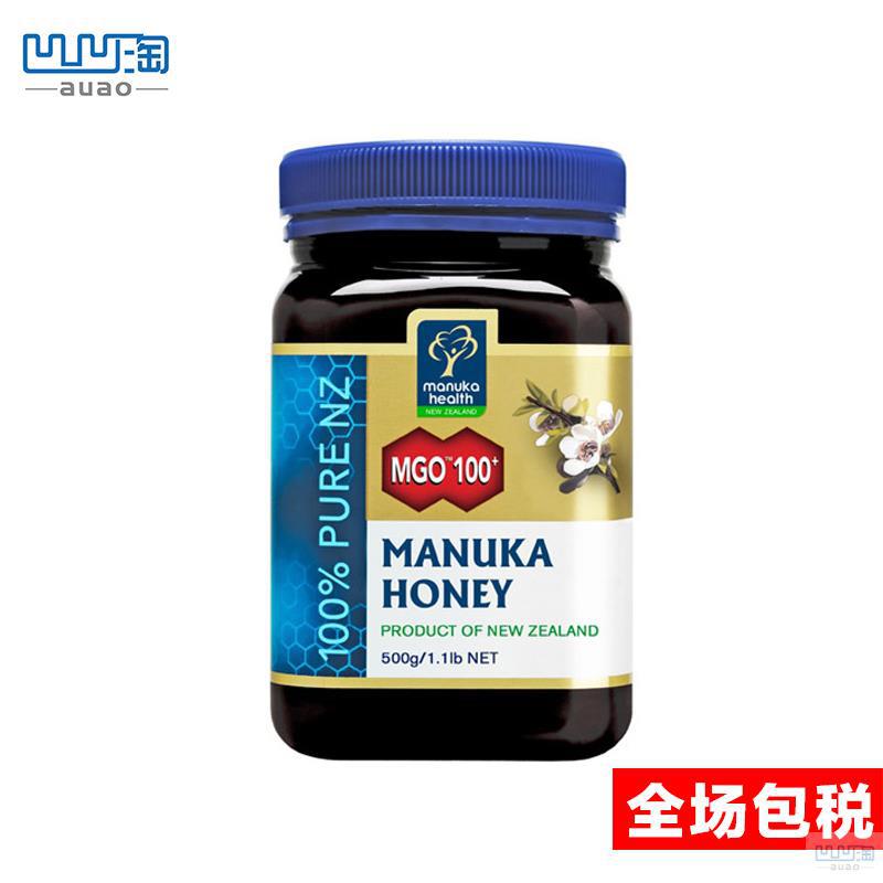 【凹凹淘】蜜纽康Manuka Health天然蜂蜜麦卢卡MGO100 UMF10 500g 【凹凹淘】蜜纽康Manuka Health天然蜂蜜麦卢卡MGO100 UMF10 500g