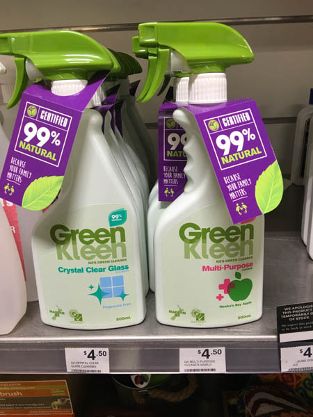 gk crystal clear glass cleaner