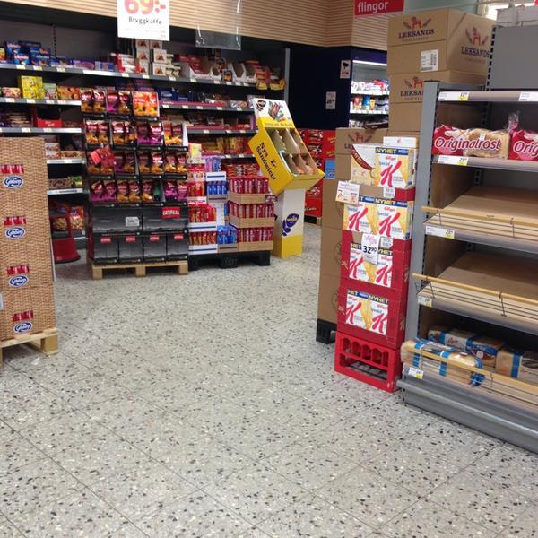 Photo taken at ICA Supermarket by Jonas R. on 1/28/2013