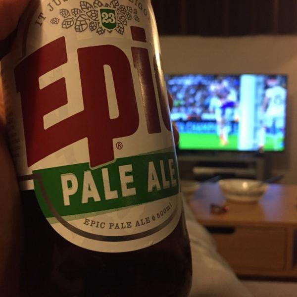 Photo taken at New World by Aaron A. on 4/23/2015