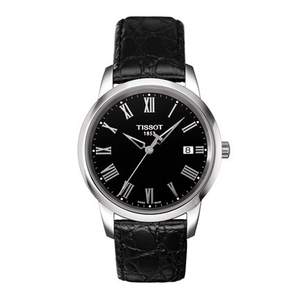 瑞士手表 天梭男表 手表男 石英表 皮带表 T033.410.16.053.01