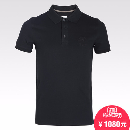 香港发货正品ARMANI COLLEZIONI阿玛尼T恤 刺绣男装短袖POLO衫