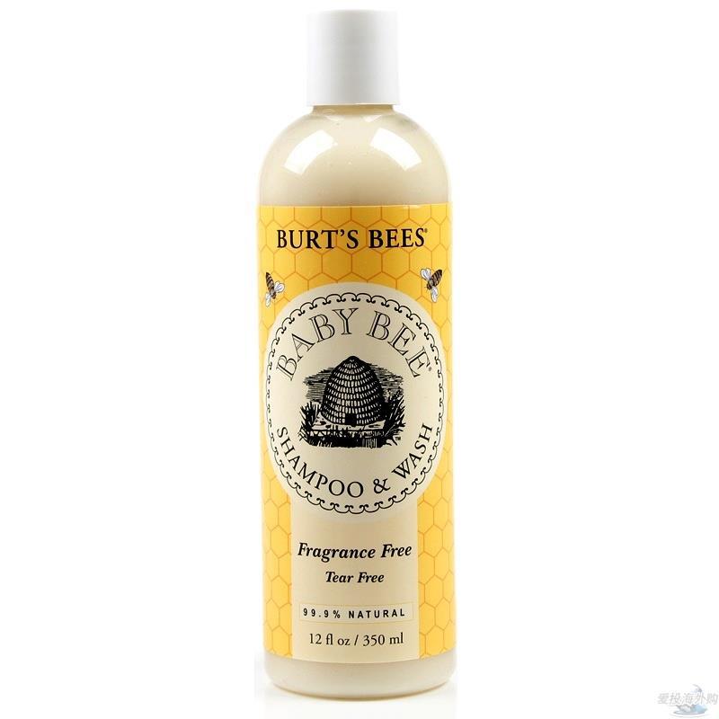 美国Costco倾情推荐 Burt’s Bees 美国小蜜蜂婴儿无香洗发沐浴露二合一 350ml 美国Costco倾情推荐 Burt’s Bees 美国小蜜蜂婴儿无香洗发沐浴露二合一 350ml