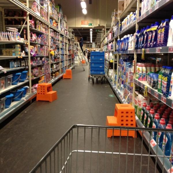 Photo taken at Colruyt by Dries P. on 2/20/2012