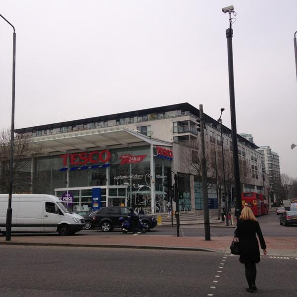 Photo taken at Tesco by idris o. on 4/10/2013