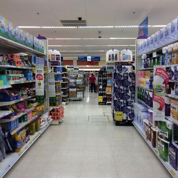 Photo taken at Tesco by Krishna M. on 7/24/2014