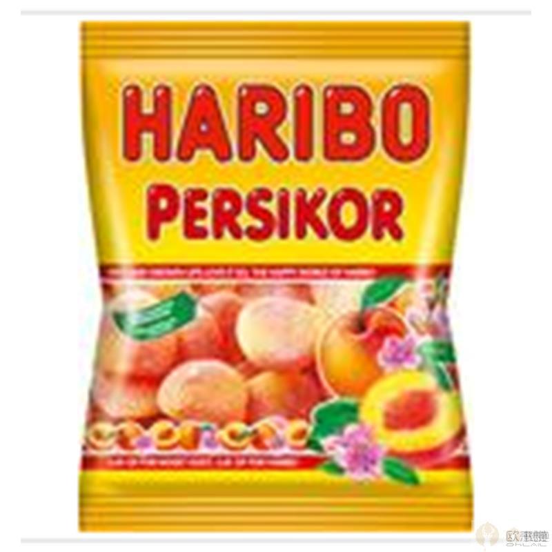 德国 HARIBO 桃子软糖 80g