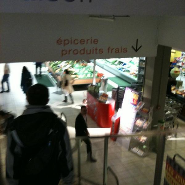 Photo taken at Monoprix by Philippe T. on 3/12/2012