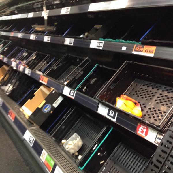 Photo taken at Sainsbury's by Connie W. on 2/17/2014