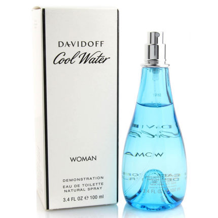 Davidoff/大卫杜夫 Cool Water冷水神秘水女士香水100ml简装无盖