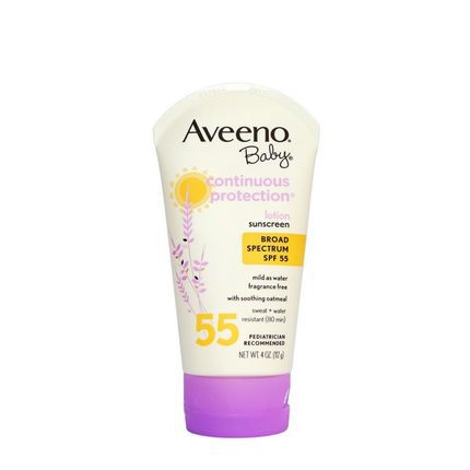 美国Aveeno艾维诺 婴幼儿防晒霜 温和保湿燕麦防晒乳 SPF55 112g 美国Aveeno艾维诺 婴幼儿防晒霜 温和保湿燕麦防晒乳 SPF55 112g