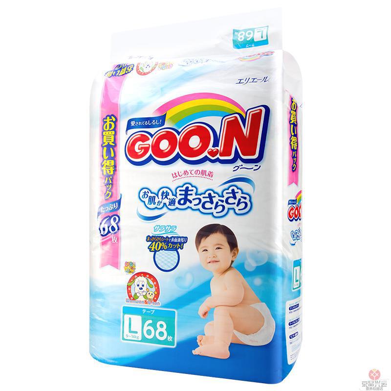 日本大王纸尿裤L68