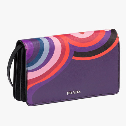 Prada/普拉达prada女包15新款印花单肩包1BH006_2A98_F0LP8_V_OOO Prada/普拉达prada女包15新款印花单肩包1BH006_2A98_F0LP8_V_OOO