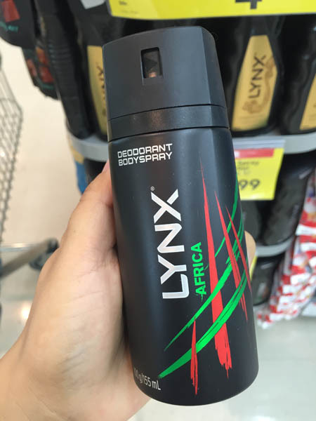 Lynx 身体喷雾