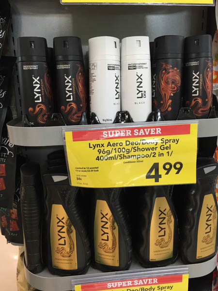 Lynx 身体喷雾 Lynx 身体喷雾