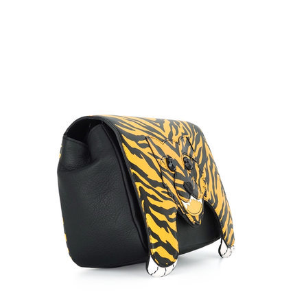 正品 MOSCHINO 莫斯奇诺女士时尚卡通老虎包盖单肩包 8A7504 正品 MOSCHINO 莫斯奇诺女士时尚卡通老虎包盖单肩包 8A7504