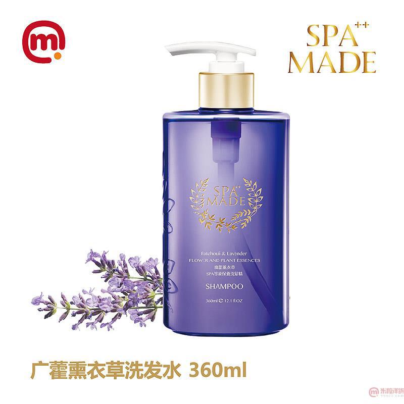 中国台湾进口薰衣草洗发精-SPA MADE-广藿熏衣草SPA级保养洗发精360ml-010