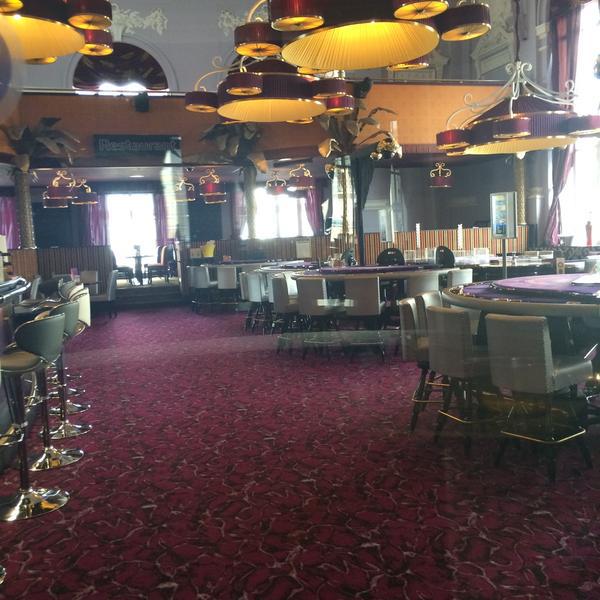 Photo taken at Casino Barrière de Trouville by Aslı K. on 2/8/2015-法国下诺曼底滨海特鲁维尔福煦元帅广场 Photo taken at Casino Barrière de Trouville by Aslı K. on 2/8/2015