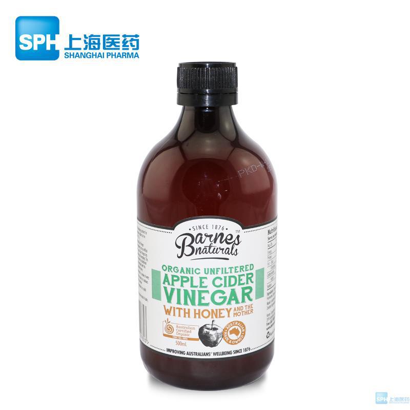 Barnes Naturals 有机苹果醋蜂蜜味 Barnes Naturals 有机苹果醋蜂蜜味