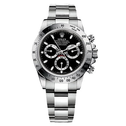 全球联保 劳力士迪通拿黑钢迪白钢迪ROLEX男表机械表116520