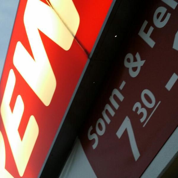 Photo taken at REWE by Tino S. on 2/22/2014