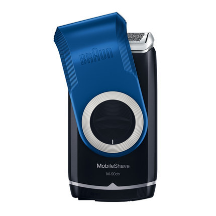 Braun/博朗男士电动剃须刀M90 干电池便携往复式水洗刮胡须刀