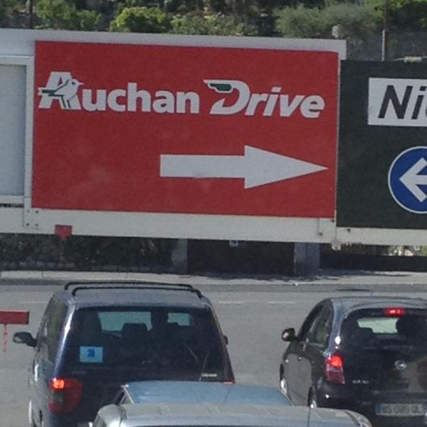 Photo taken at Auchan Drive by Thierry S. on 4/30/2014-法国普罗旺斯-阿尔卑斯-蓝色海岸拉特里尼泰弗恩圣特路 Photo taken at Auchan Drive by Thierry S. on 4/30/2014