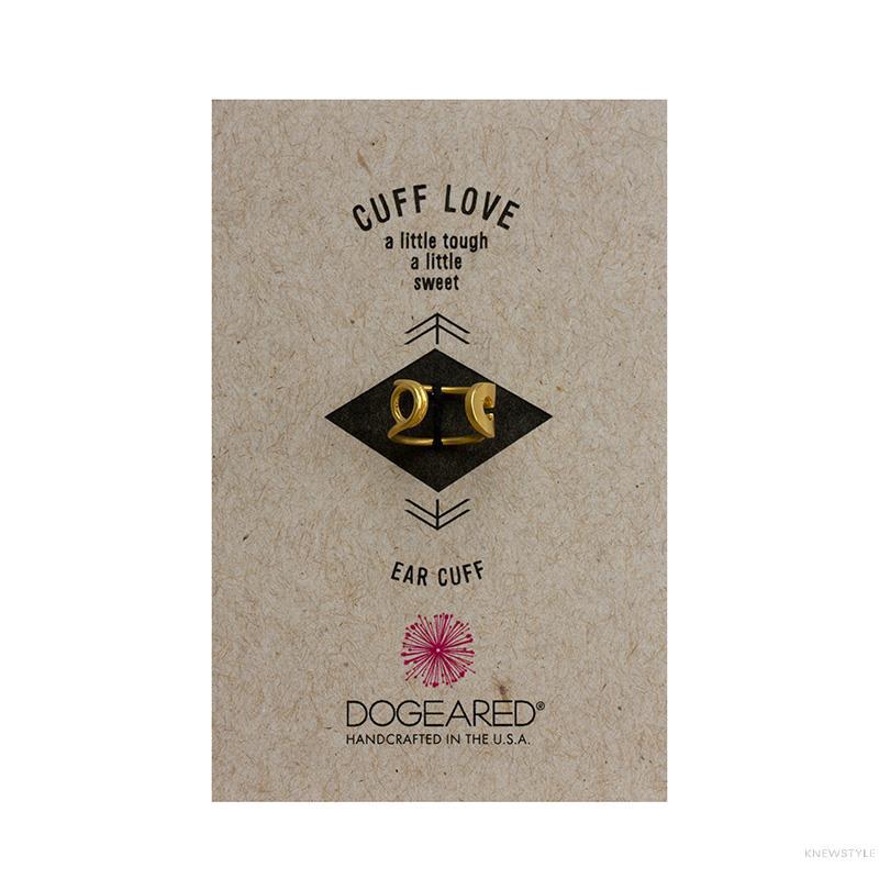 美国Dogeared多琪儿 cuff love夹住爱系列 大头针曲别针注金耳夹