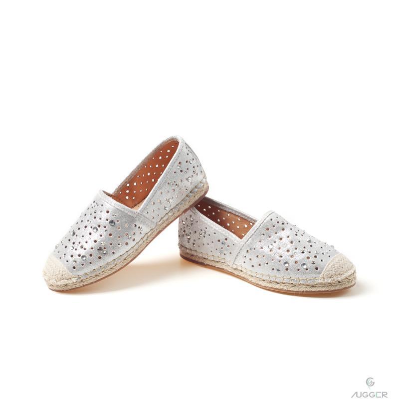 OZWEAR UGG时尚水晶女士单鞋OB168白色37码